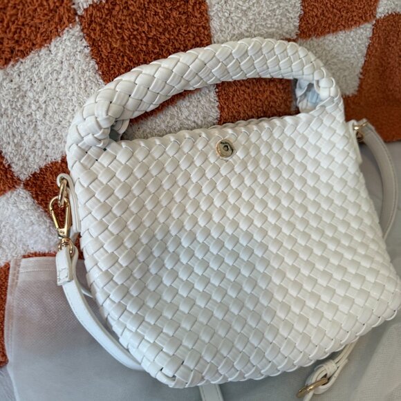 VICI Jessamine Woven Bag  in White - Picture 2 of 7